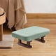 thumbnail image 5 of Pequeño banco decorativo minimalista otomano moderno rectangular taburete escalón para Azul marino, 5 of 9