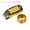 Gold Black, variant on Uxcell Round Billiard Pool Magnetic Chalk Holder Snooker Cue Chalk Case with Belt Clip, Gold Black