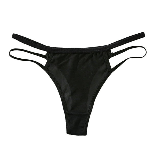  Womens Underwear Cotton Bikini Panties Soft Hipster Panty Ladies  Stretch Full Briefs Matching Underwear (Black, One Size) : Sports & Outdoors