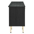 thumbnail image 3 of Computer Work Desk, Black, Wood, Home Office Business, Modern Contemporary HB34513, 3 of 9