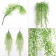 thumbnail image 3 of KAIYANG 2 piezas de plantas de vid colgantes artificiales: guirnalda de plantas colgantes falsas para interior y exterior (blancas), 3 of 5