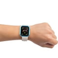 thumbnail image 3 of Sleektime Case for Apple Watch Series 6/5/4/SE 40mm, with Screen Protector, Soft Flexible Transparent TPU All-Around Anti-Scratch Lightweight Protective Cover, Blue, 3 of 7