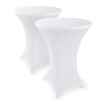 thumbnail image 1 of Srbtv-exquisite Stretch Cover Bar Table Covers - Elegant Bar Table Cover For Bistro Table Anthracite, 1 of 4