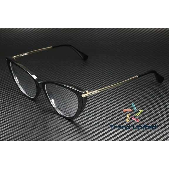MAXMARA MM5006 01 Shiny Black Demo Lens 54 mm Women's Eyeglasses