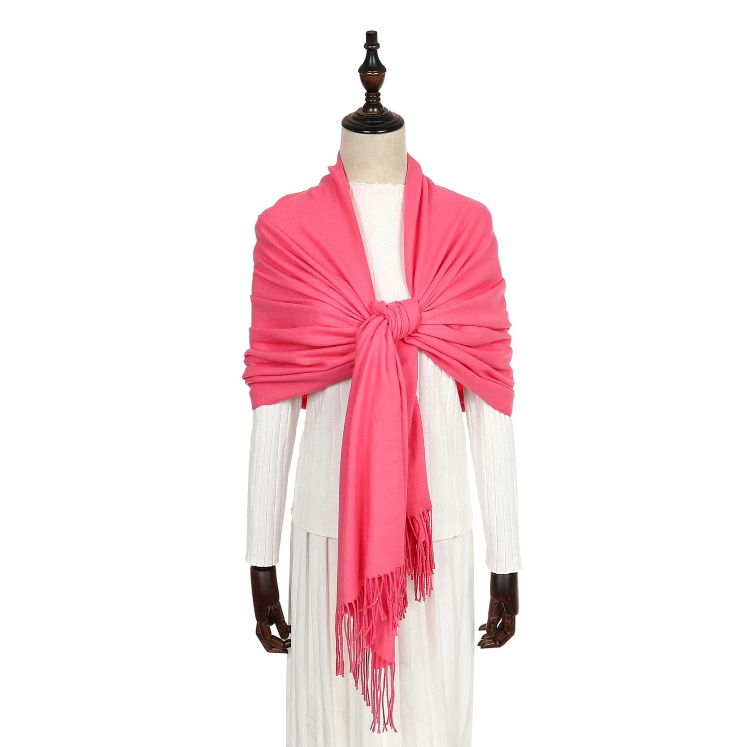 coral shawl for wedding