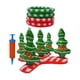 thumbnail image 3 of Juego de lanzamiento de anillos inflables de Navidad Juegos de interior al aire libre Rellenos de calcetines con 4 anillos para jardín Patio con bomba, 3 of 9