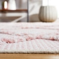 thumbnail image 4 of SAFAVIEH Augustine Reannon Geometric Area Rug, Pink/Ivory, 6'4" x 6'4" Square, 4 of 11