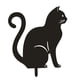 thumbnail image 2 of Estaca para gatos, estaca para jardín y césped, estatua de animales, decoración artística para jardín, regalos para amantes de los gatos Estilo B, 2 of 7