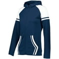 thumbnail image 3 of Holloway Sportswear XS Womens RETRO GRADE JACKET Navy/White 229761, 3 of 5