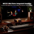thumbnail image 2 of Amplificador de tubo integrado Fosi Audio MC331 con DAC 105Wx2, 2 of 7