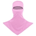 thumbnail image 2 of Evdexr 2026 Balaclava Face Mask for Men Women Summer Cooling Sun UV Protection Breathable Full Head Mask Face Cover for Ski Cycling Light pink, 2 of 4