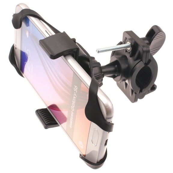 Handlebar Bicycle Mount for Samsung Galaxy A12 A32 A42 A52 A72 5G Phones - Silicone Holder Bike Non-Slip Strap Shockproof P3K Compatible With Galaxy A12 A32 A42 A52 A72 5G Models