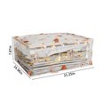 thumbnail image 3 of Storage Bag, Zippered Organizer, Oversized Blanket Pillow Clothes Storage, Clear Plastic Durable Transparent Under Bed Space Saver, 3 of 6