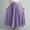 Purple, variant on Womens Solid Color Half Skirt Elastic Waist A Line Skirt Long Half Skirt（95cm/37.4in） Pleated Skirt plus Size High Split Skirt Hot Skirt Plaid Skirt Women's Midi Skirt Sparkly Skirt And Top Set Light