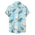 thumbnail image 5 of LONKITO Mens Shirts Short Sleeve Summer Casual Button Down Shirts for Vacation Beach Hawaiian, 5 of 6