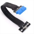 thumbnail image 2 of Adaptador de Conector Interno USB 3.0 A USB 3.1 Tipo C, Panel Frontal Tipo e, Hembra, Convertidor de 20 Pines y 19 Pines para Placa Base de PC., 2 of 5