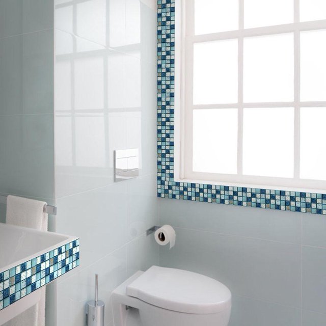 20 piezas DIY impermeable autoadhesivo 3D pegatinas de pared mosaico azulejo calcomanía (8) Ndcxsfigh Nuevos Originales