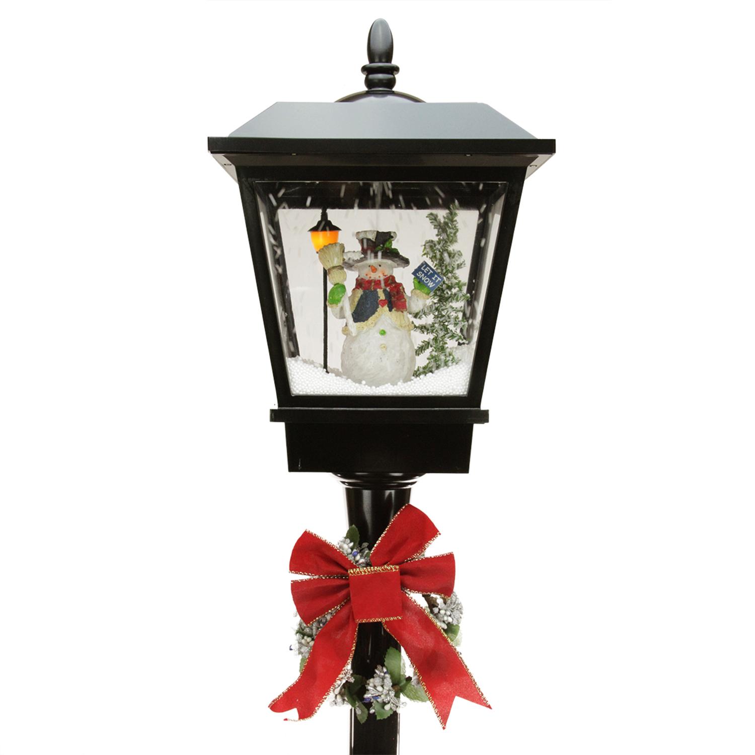 Snowman Light Post Mescar Innovations2019 Org