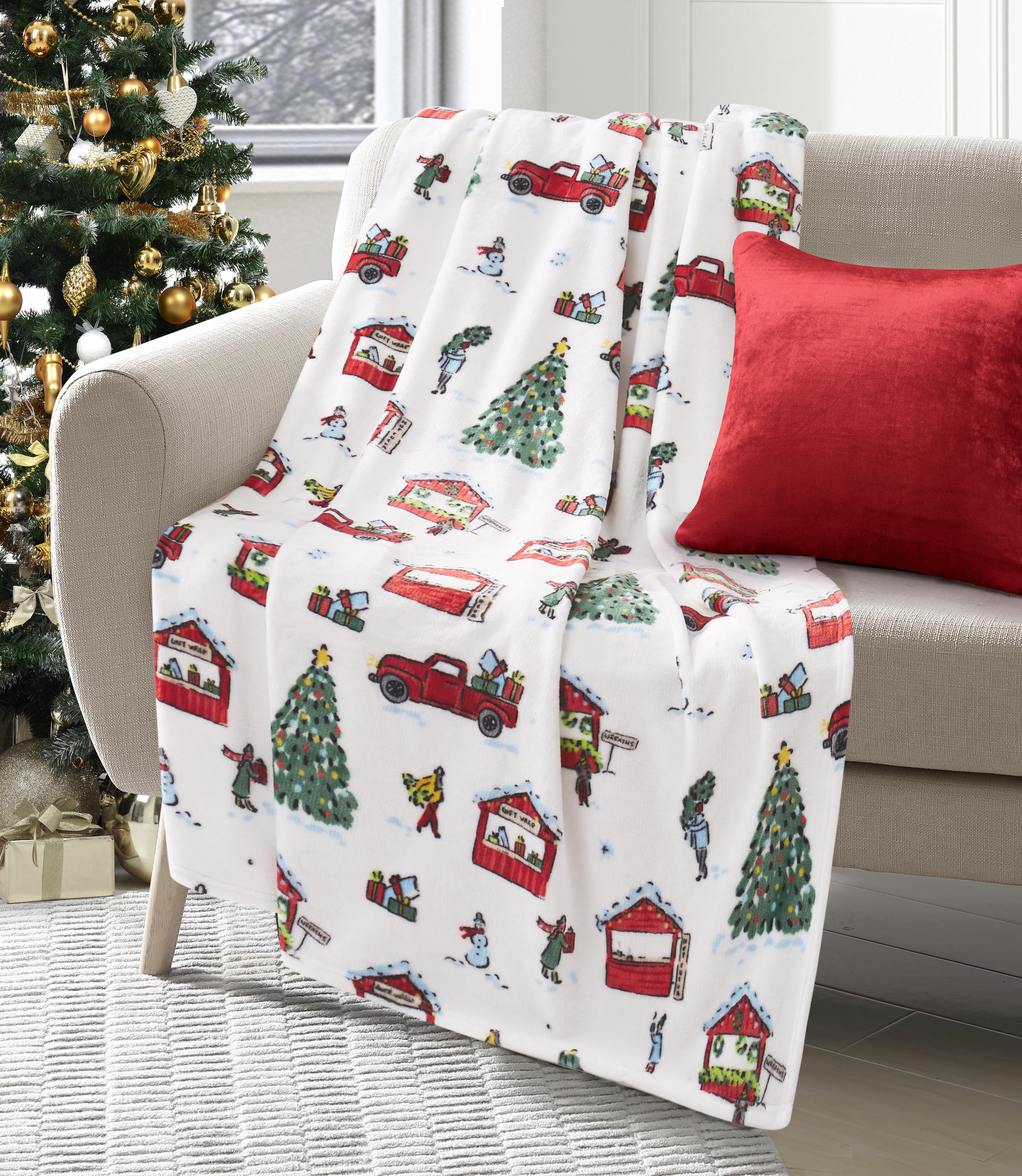 Way To Celebrate Christmas Throw, 50x60