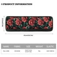 thumbnail image 4 of Yuyamidu Red Rose Refrigerator Door Handle Cover 2 Piece Scratchproof Microwave Oven Handle Decor Protector Kitchen Appliance Handle Covers Universal Handle Cover, 4 of 7