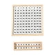 thumbnail image 4 of Tablero de madera de 100 números 1-100 actividades de aprendizaje juguete para contar matemáticas para niños de guardería juego educativo, 4 of 9