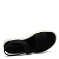 thumbnail image 6 of ECCO Women's Women's Yuma Two Strap Sandal, Black Nubuck, 9-9.5, 6 of 7