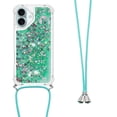 thumbnail image 1 of Funda FOXDOCK para iPhone 16 Plus con Cuerda Ajustable, Brillo Líquido, Protección Antigolpes y Lente – Ideal para Regalo, 1 of 6