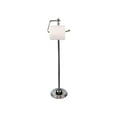 thumbnail image 7 of SunnyPoint Bathroom Free Standing Toilet Tissue Paper Roll Holder Stand with Reserve Function, Chrome Finish, 7 of 7