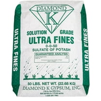The Seed Supply Sulfate of Potassium Fertilizer Powder, 0-0-50 50 lbs with Ultra Fine Grade