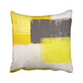 thumbnail image 1 of RYLABLUE Decorative Grey And Yellow Red Abstract Art Pillow Cover Pillowcase Cushion Cover Size 20x20 inches Two Side, 1 of 1