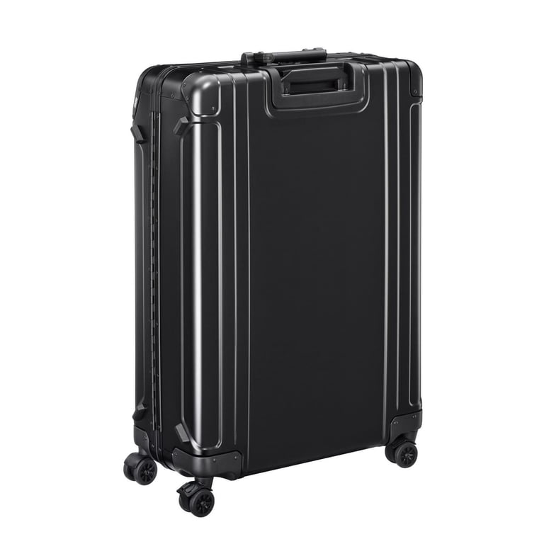 Zero Halliburton Geo Aluminum 2.0 30-inch Black 4-Wheel Spinner