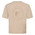 thumbnail image 3 of Men's Levelwear Khaki Baltimore Orioles Signet Oversized Luxe Signature Knit T-Shirt, 3 of 3