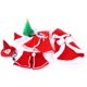 thumbnail image 1 of Conjunto de gorro y capa para mascotas navideñas, 1 of 5