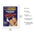 thumbnail image 2 of The Merry Widow - Starring Maurice Chevalier and Jeanette MacDonald - Directed by Ernst Lubitsch - Vintage Film Movie Poster c.1934 - Fine Art Matte Paper Print (Unframed) 24x32in, 2 of 4