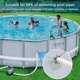 thumbnail image 3 of Muyoka 6 uds./2 uds. Soportes para tuberías de piscina, soporte de soporte para manguera, se adapta a piscinas sobre el suelo de 0,83-1,5 "de diámetro, antipinchazos, antidesgarro, antitensión Muyoka Hogar, 3 of 3