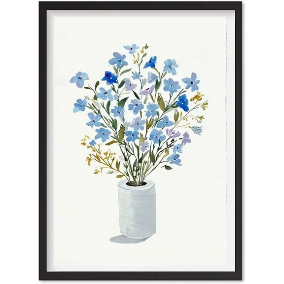 Toilet Paper Roll Plant Print, Watercolor Art, Funny Bathroom Wall Art, Botanica, Matte Canvas Stretched, Posters for Room Bedroom Living Room Bathroom Wall Decor, Posters & Art Prints, Gift.