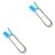 thumbnail image 2 of Greeniant Cepillo de limpieza de tuberías para acuario, pecera, entrada de agua, salida, tubo de manguera, cabezales dobles, cepillo de línea de nailon azul 2piezas Greeniant CBP120962, 2 of 5