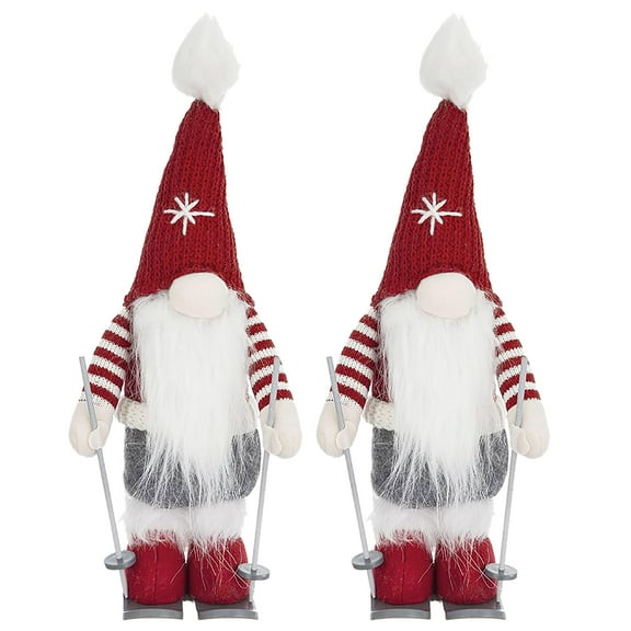 Home Decor Accessories 2pcs Christmas Gnomes Decorations, Christmas Table Home Ornaments for Holiday Party Gifts,Door Stops
