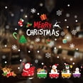 thumbnail image 2 of Pegatinas navideñas de PVC para ventana, calcomanías sin pegamento, suministros de fiesta para el hogar, ventana interior, puerta de vidrio, decoración de pared, 2 of 4