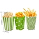 thumbnail image 1 of Caja de palomitas de maíz Estrela de 60 piezas, rayas verdes, puntos verdes y hilo verde, 1 of 6