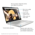 thumbnail image 5 of HP 14" HD Micro-Edge Slim Laptop Platinum, Intel Quad-Core Pentium Silver N5030 up to 3.10GHz, 16GB RAM, 512GB SSD, USB-C, Webcam, HDMI, Ethernet, Wireless Mouse, Mytrix HDMI Cable, Win 10, 5 of 6