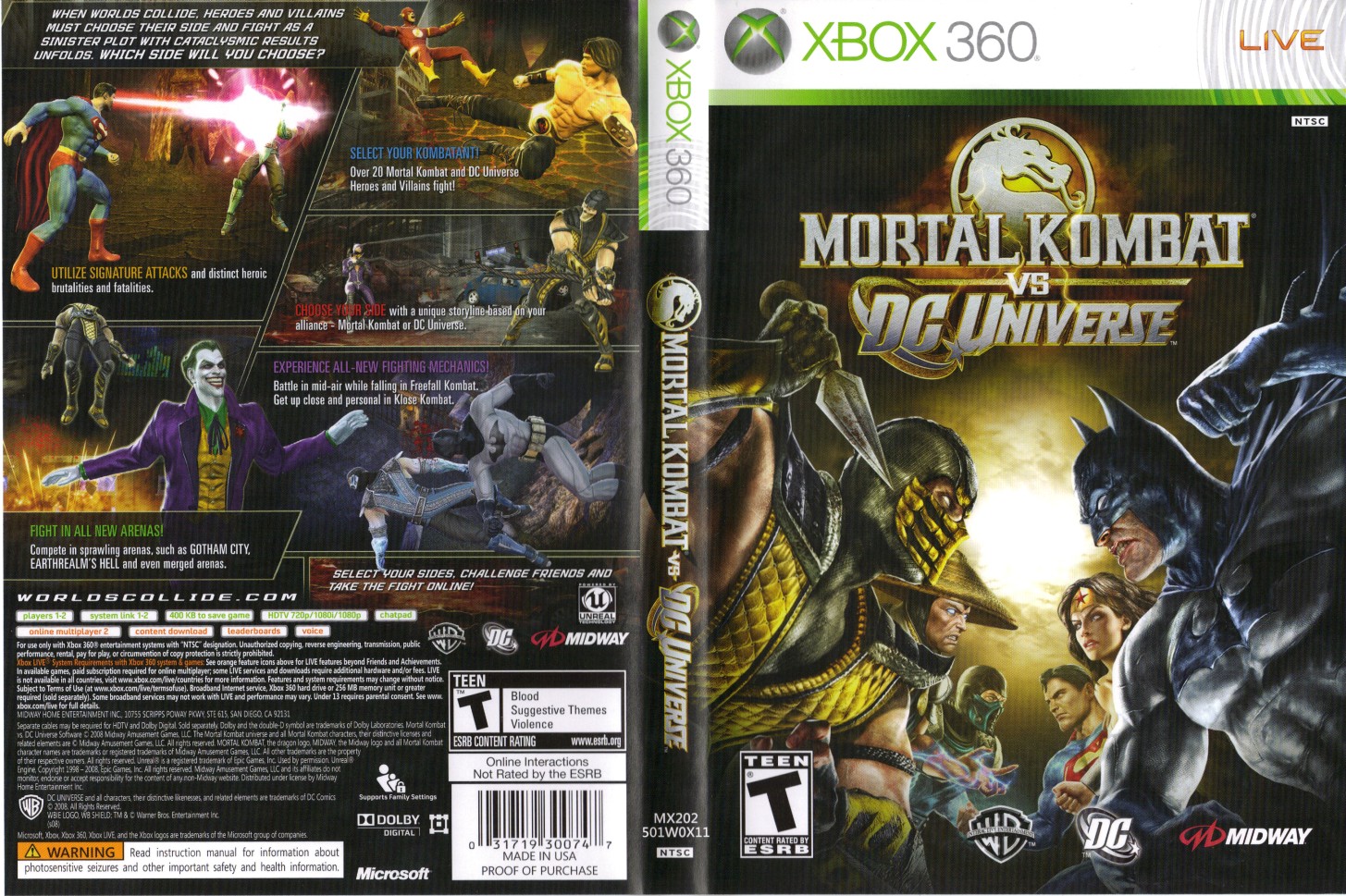 Mortal Kombat Dc Universe Hints