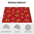 thumbnail image 3 of Fotbe Gingerbread Man Alfombrilla de Secado para Cocina con Estampado, 18x24 Pulgadas, 3 of 7