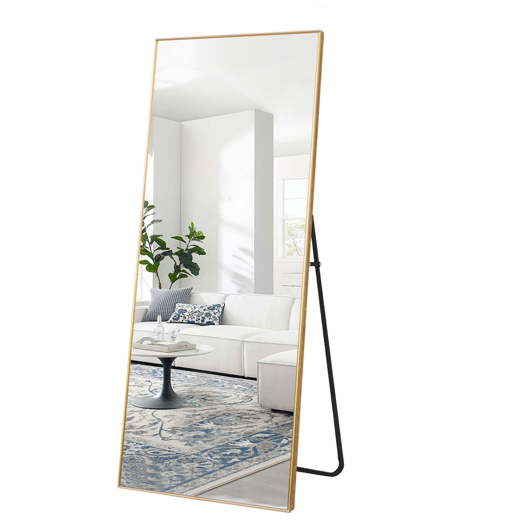 Neutypechic 65"x22" Full Length Floor Mirror Standing Rectangle Mirror