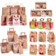thumbnail image 2 of Bolsas de embalaje de regalo de Navidad, Caja de galletas de caramelo de Papá Noel, muñeco de nieve, bolsa de recuerdo de fiesta de año nuevo, decoración de Navidad, 2023, 2 of 4