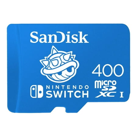 SanDisk Nintendo Switch - Flash memory card - 400 GB - UHS-I U3 / Class10 - microSDXC UHS-I - for Nintendo Switch