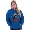 thumbnail image 3 of Big Daddy Hipster George Washington Hoodie Sweatshirt Women Men Brisco Brands M, 3 of 6