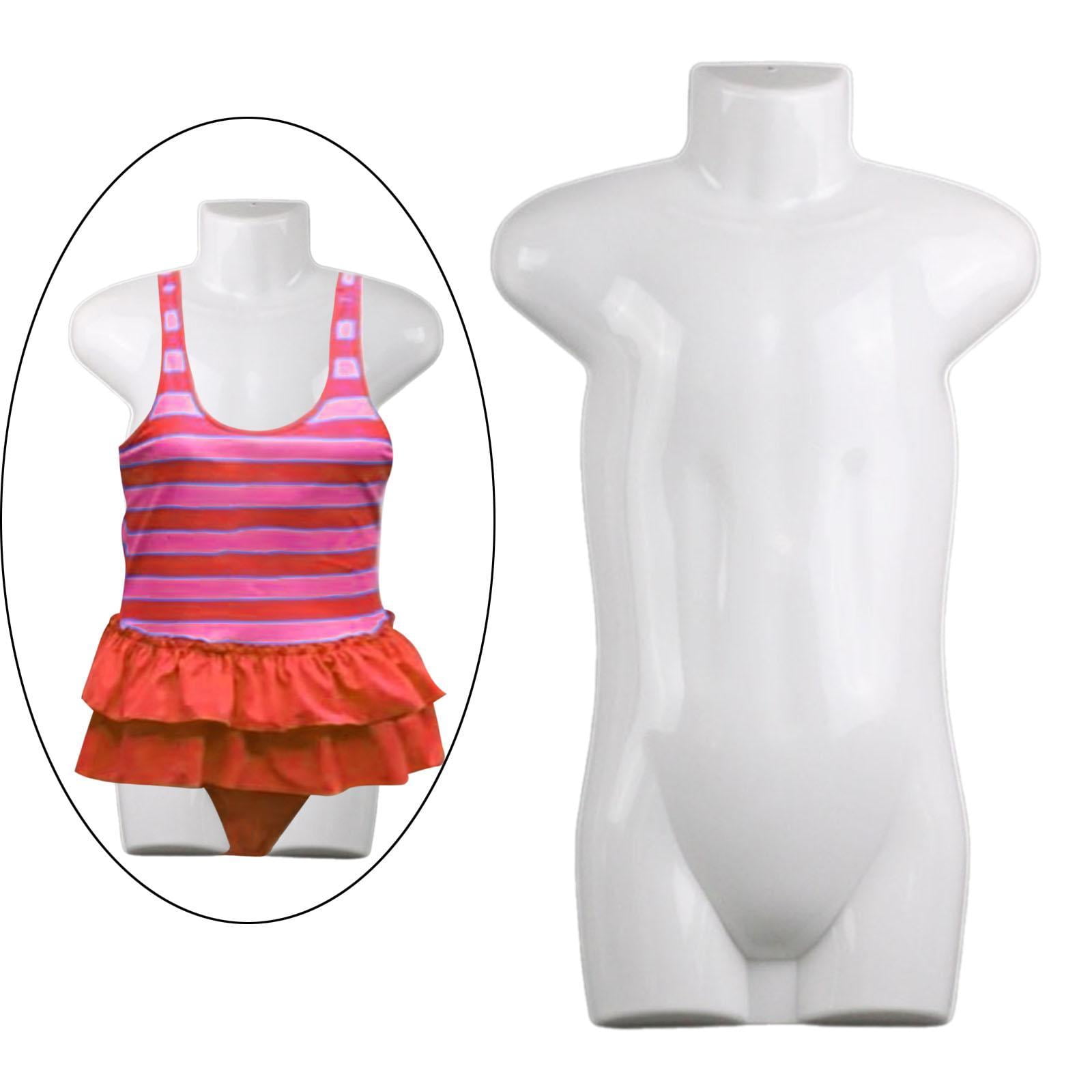 Rushawy Kid Mannequin Torso Boy Girl Clothing Display for Shop Window Clothing Dress L