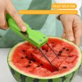 thumbnail image 5 of SPOORYYO 4-in-1 Watermelon Slicer Fork Set - Stainless Steel Fruit Cutter & Camping - Cubing Tool with BPA-Free, Rustproof Design - Perfect for Summer Gatherings & Outdoor Fun - Includes 1 Pc, 5 of 9