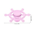 thumbnail image 2 of AURARMLET Ensemble de Boutons de Cabinet en Laiton Alliage de Zinc Rose Rond, 2 of 8